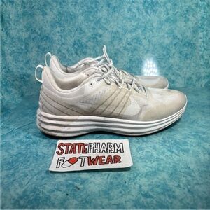 Nike Lunar Roam Men’s Beige Low Top Cushioned Athletic Running Shoes Size 10